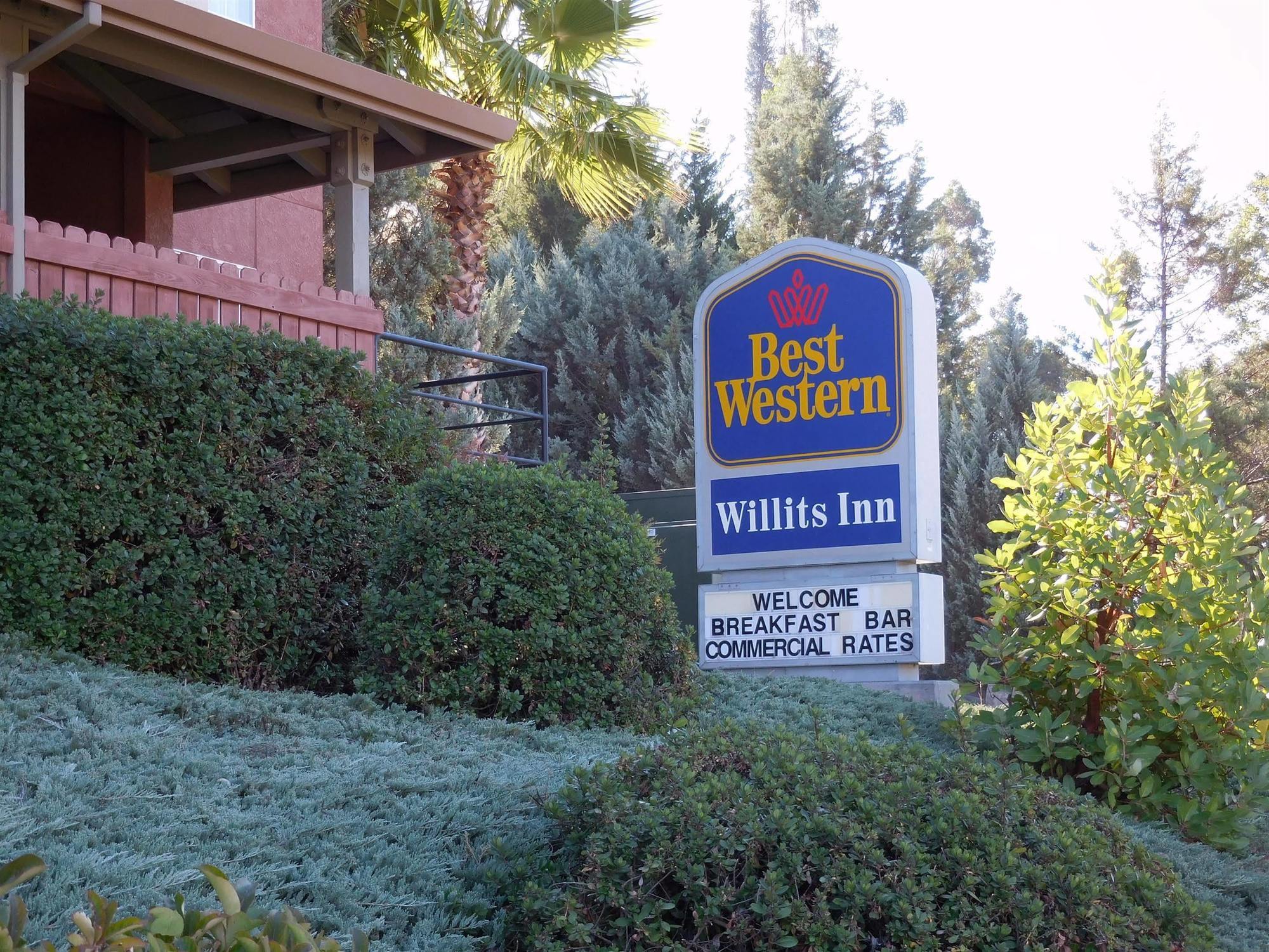 Best Western Willits Inn Eksteriør billede